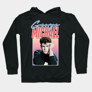 George Michael / 80s Style Retro Fan Art Design Hoodie